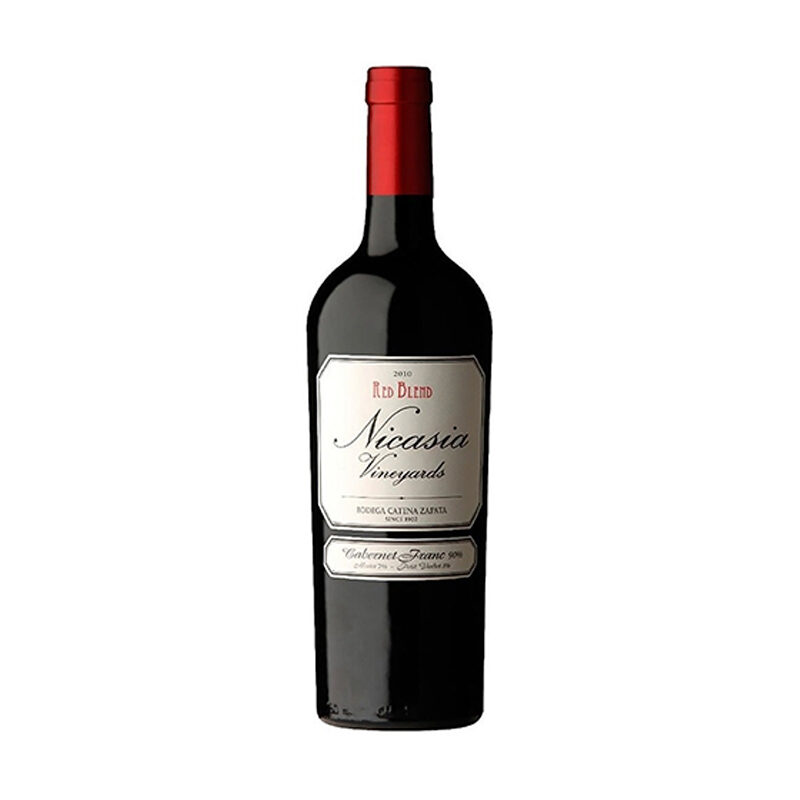botella de Catena-Zapata-Cabernet-Franc-Nicasia-Vineyards-Red-Blend