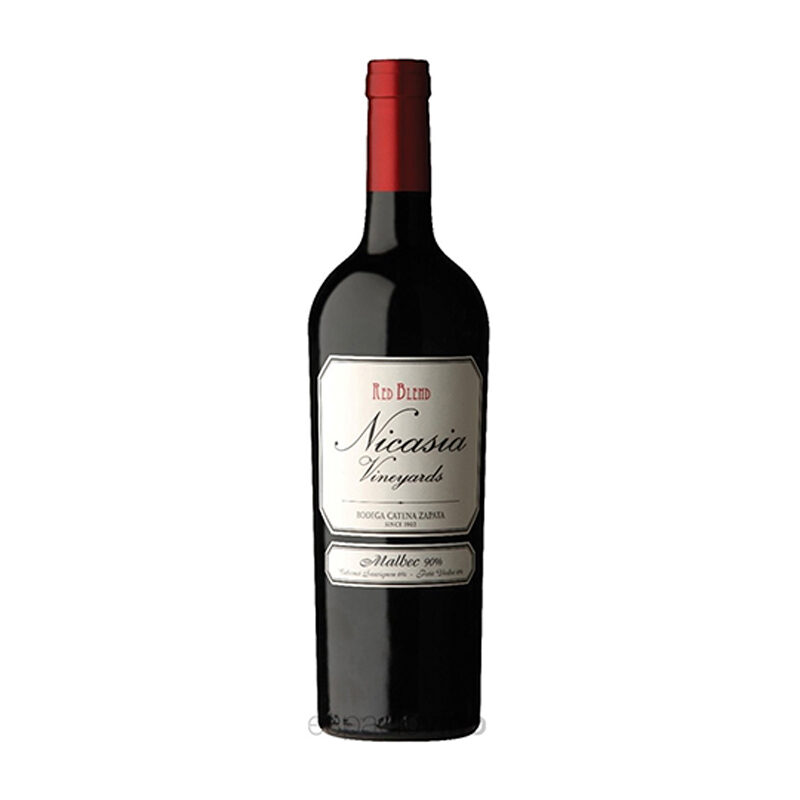 botella de Catena-Zapata-Malbec-Nicasia-Vineyards-Red-Blend