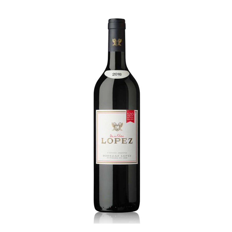 Botella de Lopez Malbec