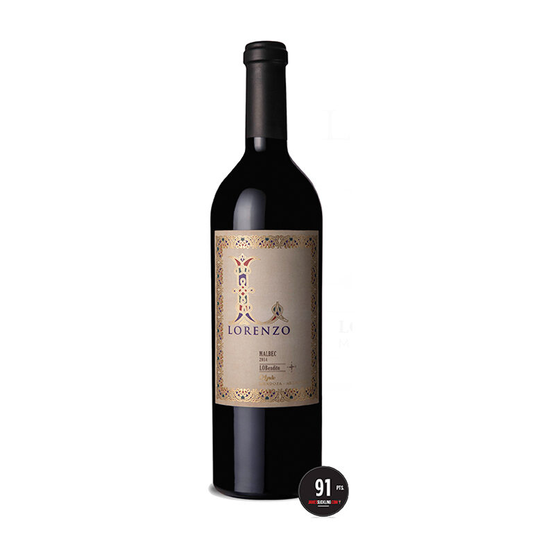 botella de Lorenzo-Malbec-Lo-Bendito