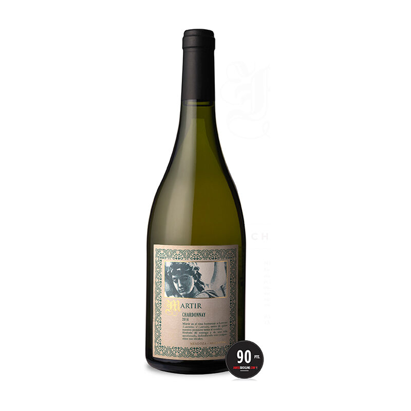 botella de Martir-Chardonnay