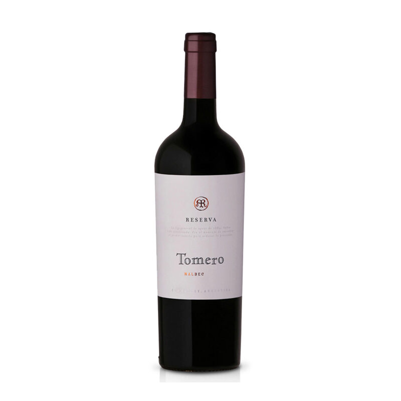 botella de Tomero-Malbec-Reserva
