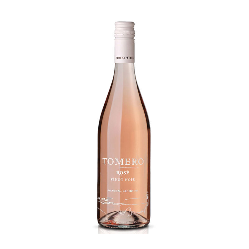 botella de Tomero-Rose-Pinot-Noir.